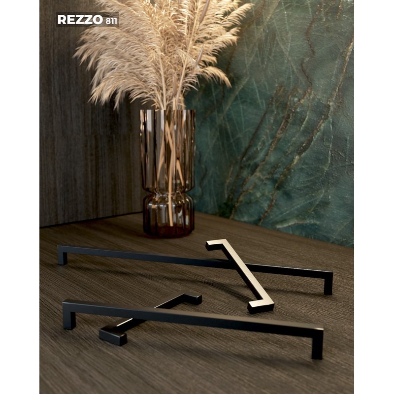 Puxador Alça de Inox Preto Italy Line